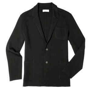 Everlane Cotton Knit Jacket Blazer L